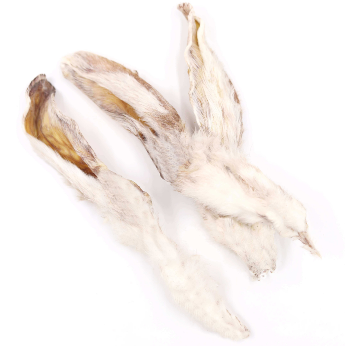 Kaninchenohren getrocknet mit Fell 10 Kg