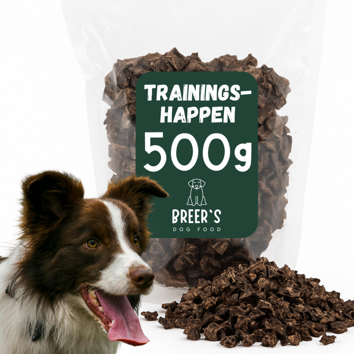 Trainingshappen Rinderlunge getrocknet 500 Gramm