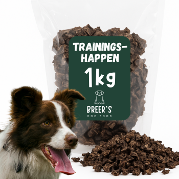 Trainingshappen getrocknet Rinderlunge 1 Kg