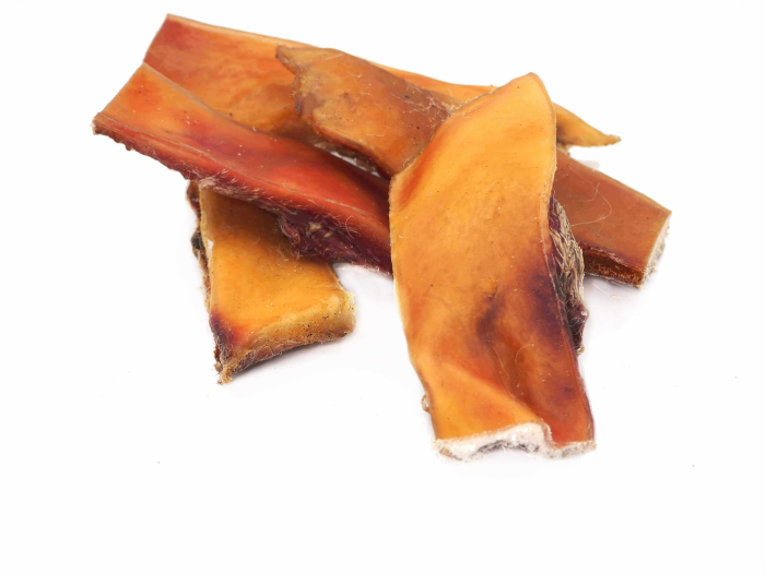 Getrocknete Rinderkopfhaut 2-10 cm für Hunde 2 Kg