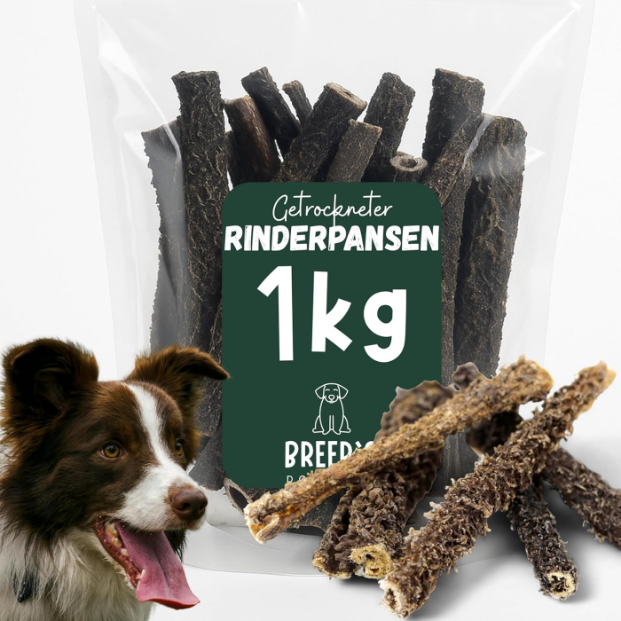 Rinderpansen getrocknet für Hunde 1 Kg