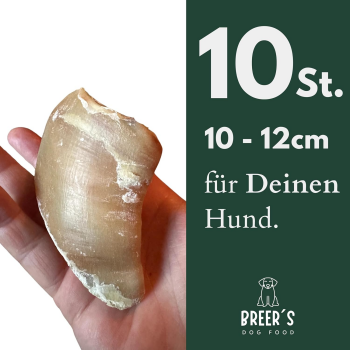 Kalbshufe getrocknet 10 Stück