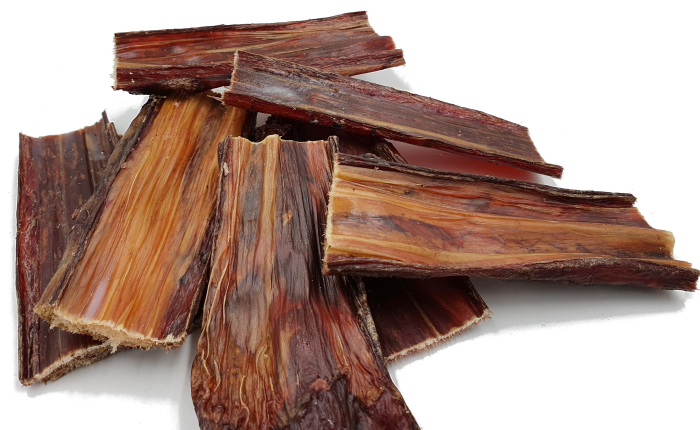 Rinderschlund getrocknet ca. 15 cm für Hunde 500 Gramm